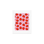 Strawberry Print Art Print Gallery Image 1