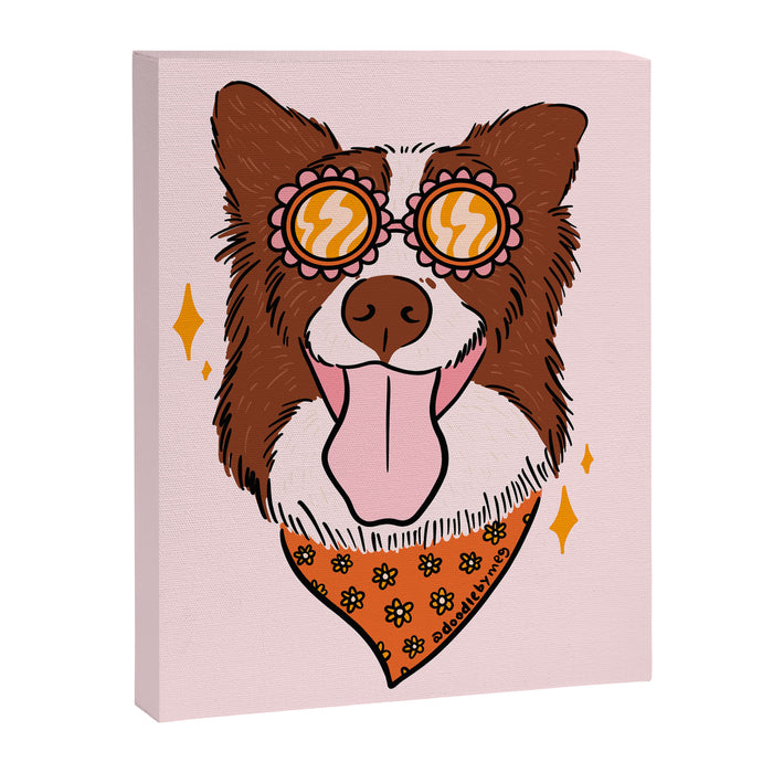 Summer Dog Canvas Print Gallery Image 1