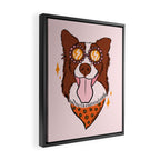 Summer Dog Framed Canvas Print Gallery Image 2