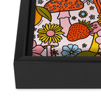 Summertime Print Framed Canvas Print Gallery Image 3
