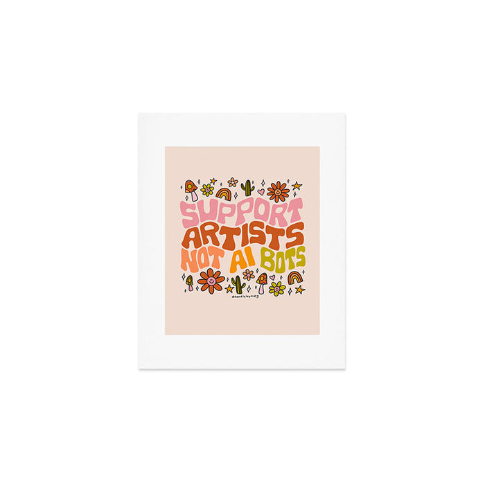 Support Artists Art Print Gallery Image 1