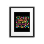 Support Your Local Artist Framed Art Print Gallery Image 6