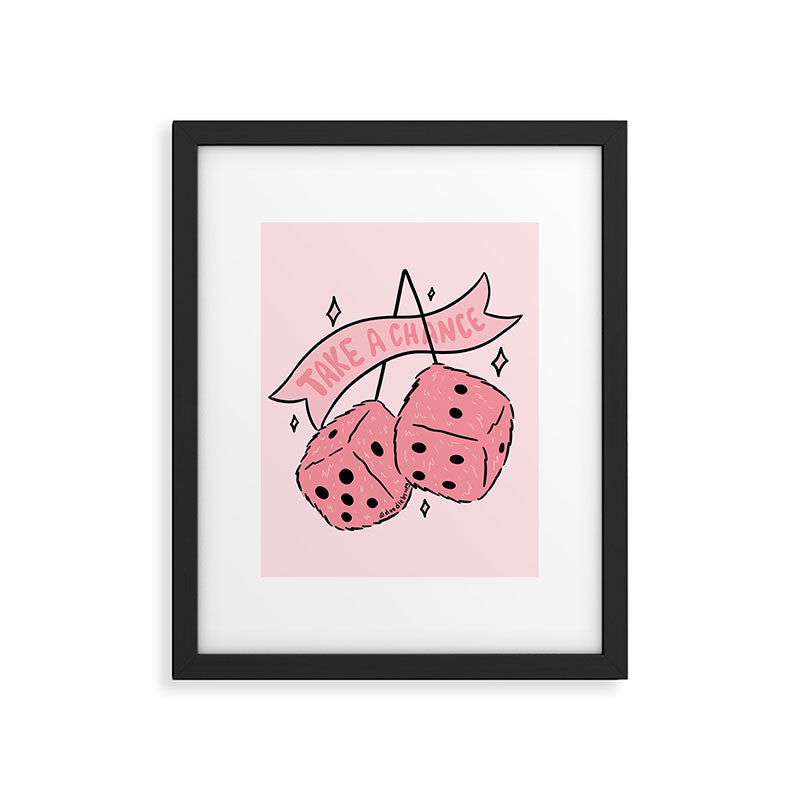 Take A Chance Framed Art Print Gallery Image 6