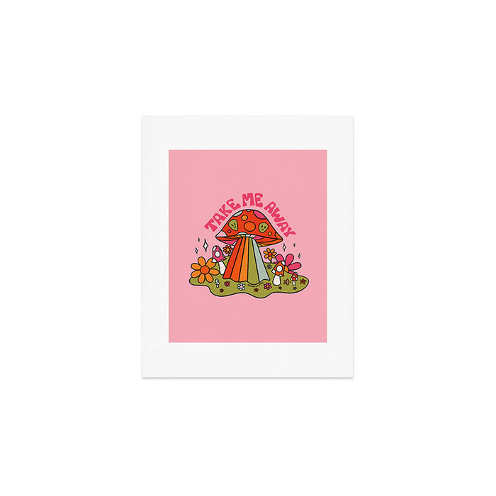 Take Me Away UFO Art Print Gallery Image 1