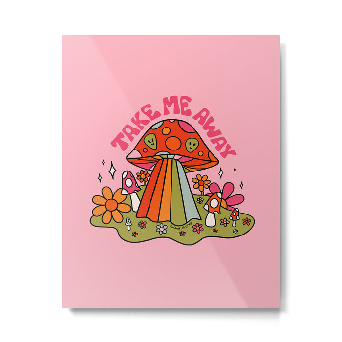 Take Me Away UFO Metal Print Gallery Image 1
