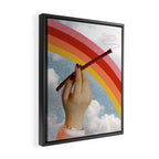 Take the Edge Off Framed Canvas Print Gallery Image 2