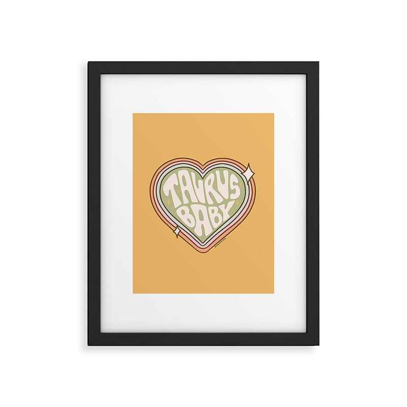 Taurus Baby Framed Art Print Gallery Image 6