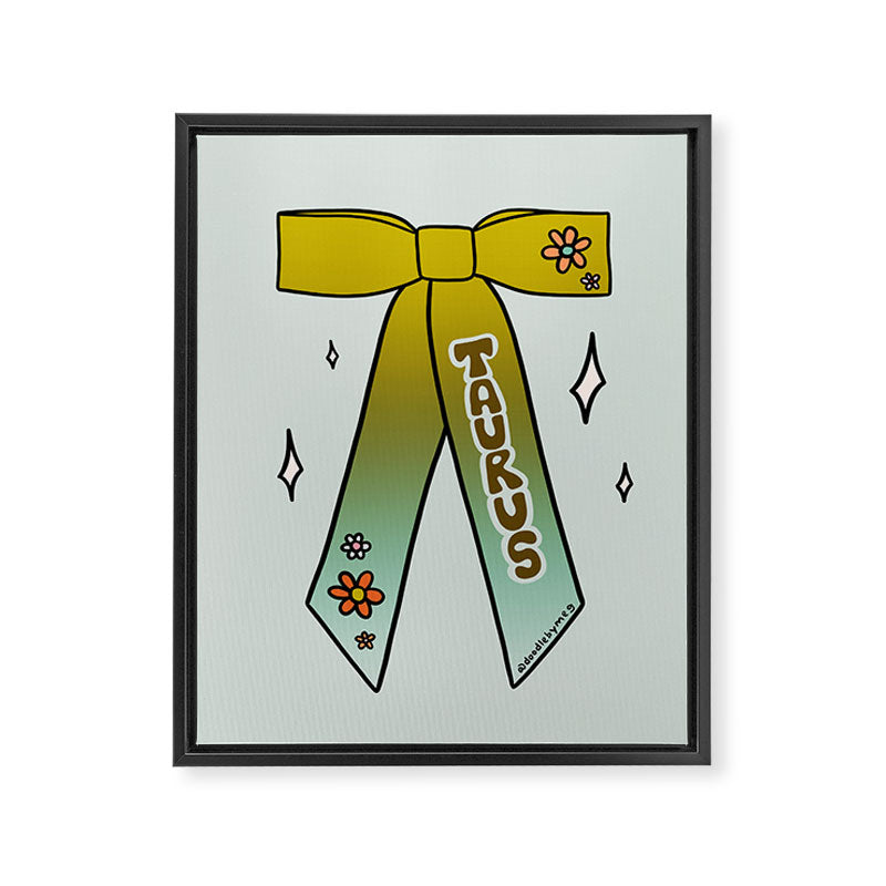 Taurus Bow Framed Canvas Print Gallery Image 8