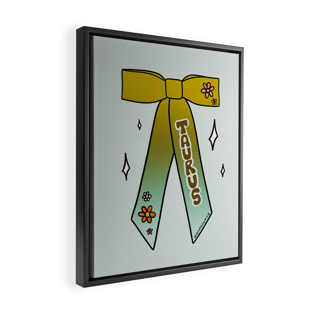 Taurus Bow Framed Canvas Print Gallery Image 2