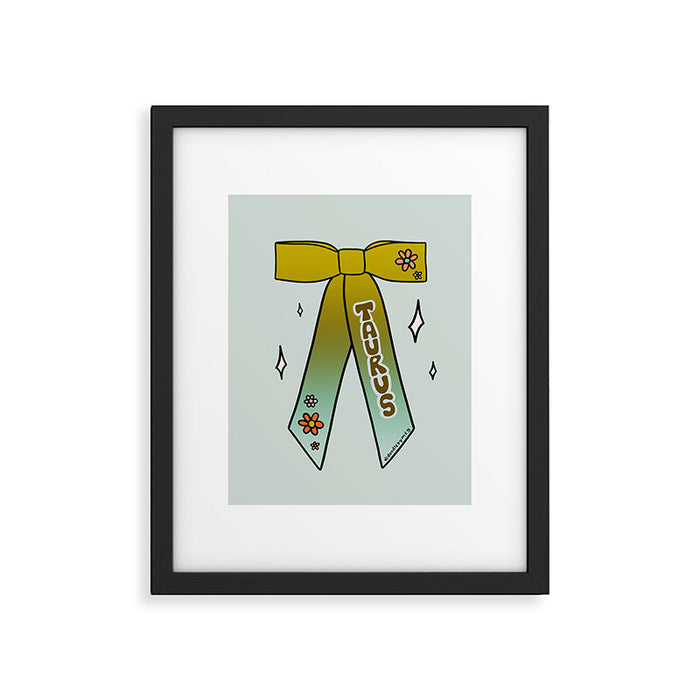 Taurus Bow Framed Art Print Gallery Image 1