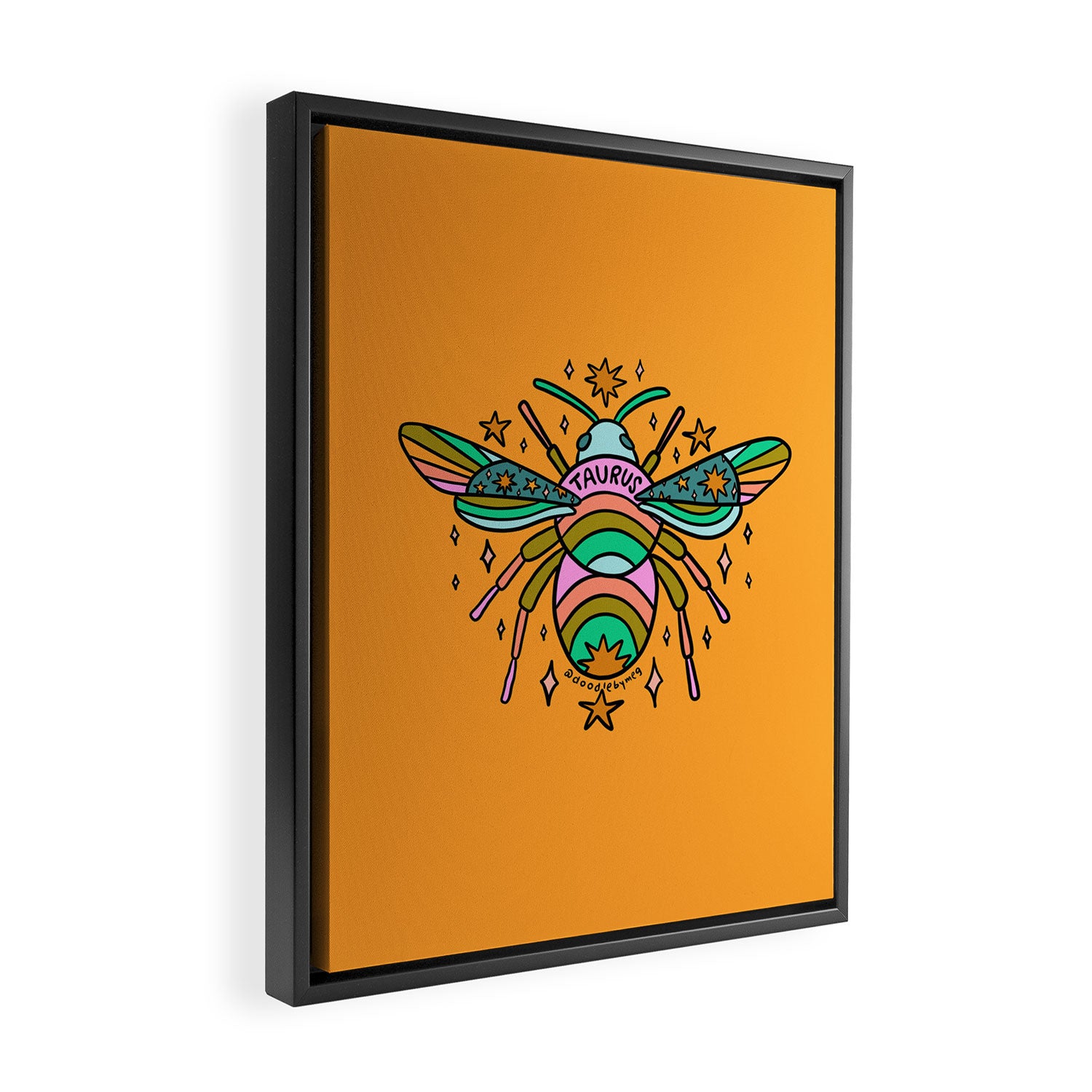 Taurus Bumblebee Framed Canvas Print Gallery Image 2