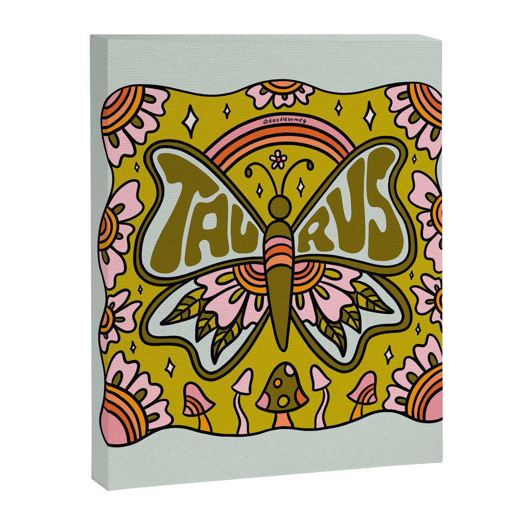 Taurus Butterfly Canvas Print Gallery Image 8