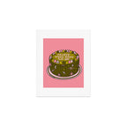 Taurus Cake Art Print Gallery Image 1