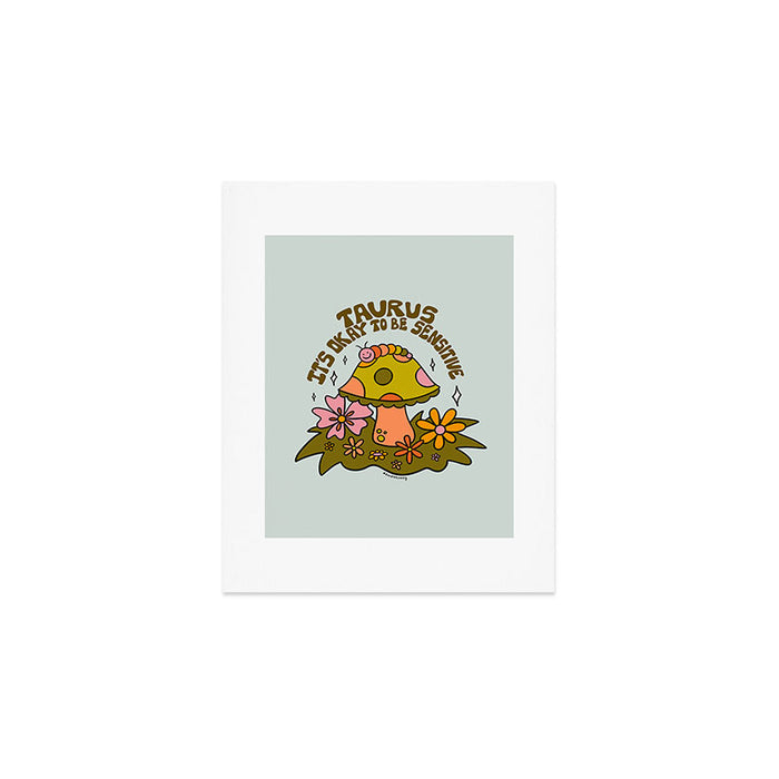 Taurus Caterpillar Art Print Gallery Image 1