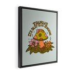 Taurus Caterpillar Framed Canvas Print Gallery Image 2