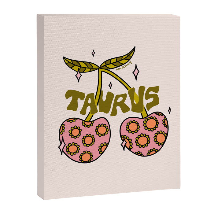 Taurus Cherries Canvas Print Gallery Image 1
