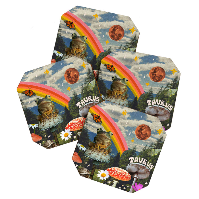 Taurus Collage Coaster Gallery Image 1