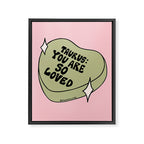 Taurus Conversation Heart Framed Canvas Print Gallery Image 8