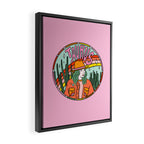 Taurus Cowgirl Framed Canvas Print Gallery Image 2