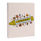 Taurus Crayon Canvas Print Gallery Image 8