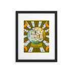 Taurus Crystal Ball Framed Art Print Gallery Image 6