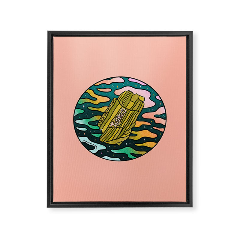 Taurus Crystal Framed Canvas Print Gallery Image 8