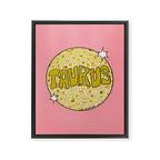 Taurus Disco Ball Framed Canvas Print Gallery Image 8