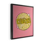 Taurus Disco Ball Framed Canvas Print Gallery Image 2