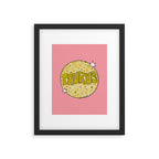 Taurus Disco Ball Framed Art Print Gallery Image 6