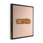 Taurus Doodle Letters Framed Canvas Print Gallery Image 2