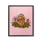 Taurus Easter Egg Framed Canvas Print Gallery Image 8