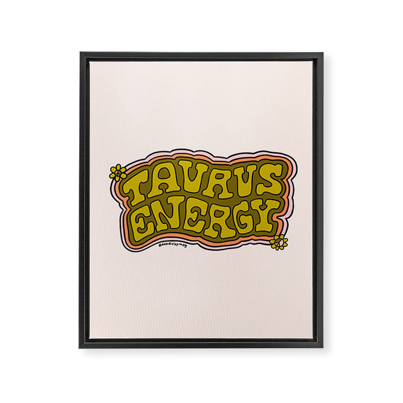 Taurus Energy Framed Canvas Print Gallery Image 8