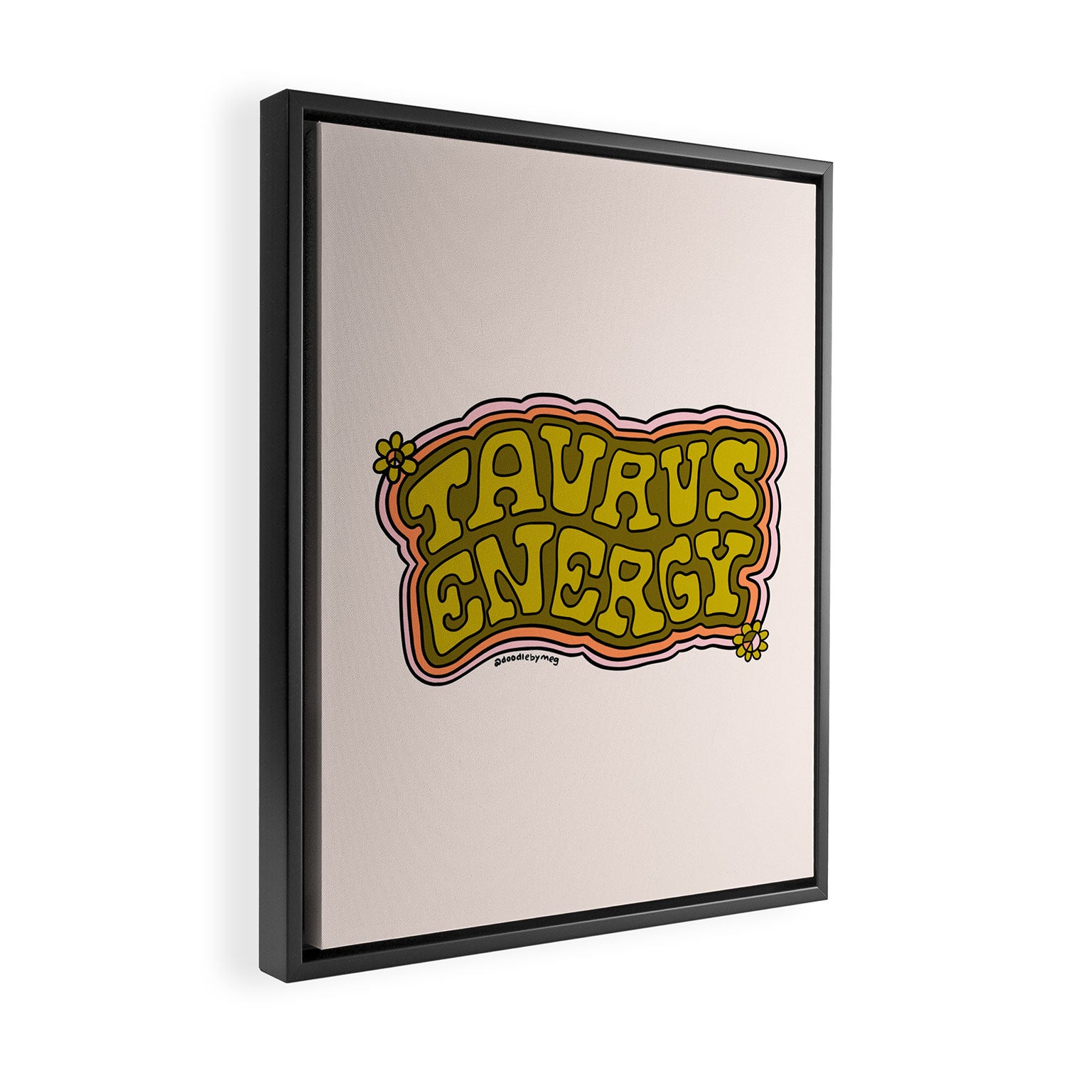 Taurus Energy Framed Canvas Print Gallery Image 2