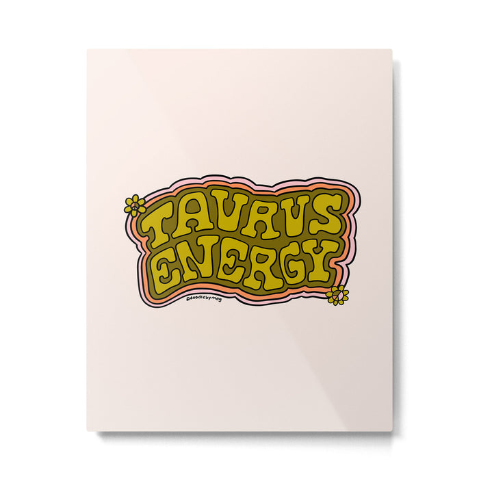 Taurus Energy Metal Print Gallery Image 1