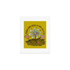 Taurus Flower Art Print Gallery Image 1