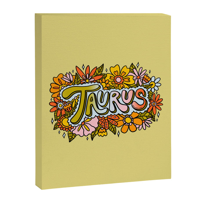 Taurus Flowers Canvas Print Gallery Image 1