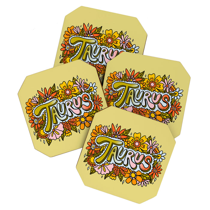Taurus Flowers Coaster Gallery Image 1