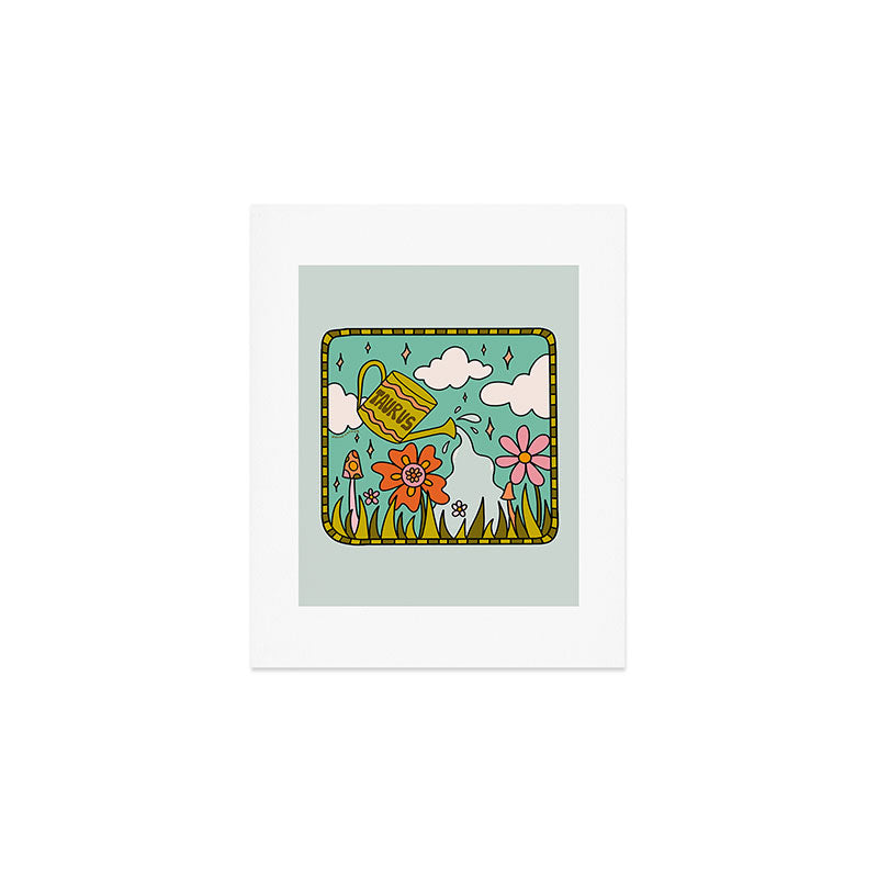 Taurus Garden Art Print Gallery Image 1