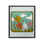 Taurus Garden Framed Canvas Print Gallery Image 8