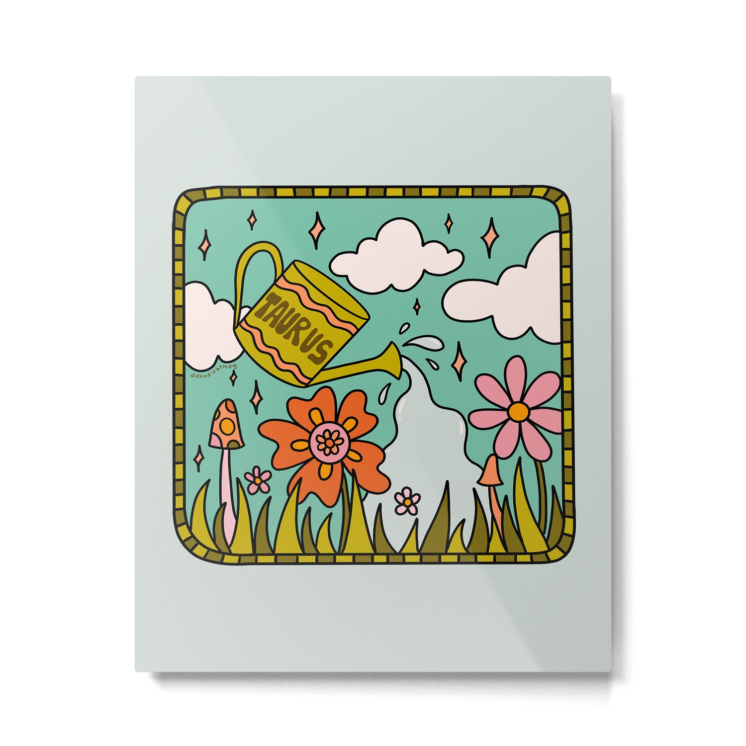Taurus Garden Metal Print Gallery Image 6