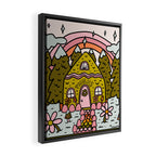 Taurus Gingerbread House Framed Canvas Print Gallery Image 2