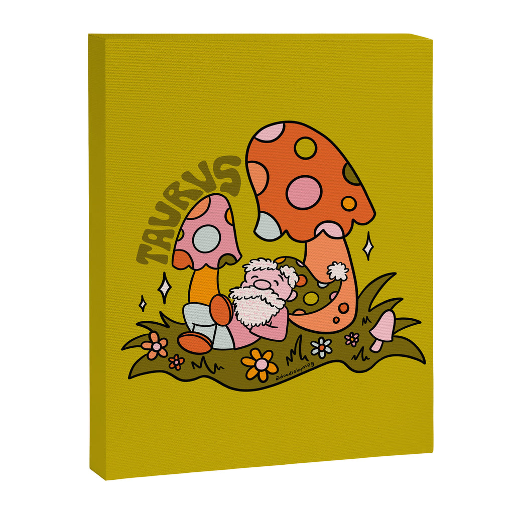 Taurus Gnome Canvas Print Gallery Image 8