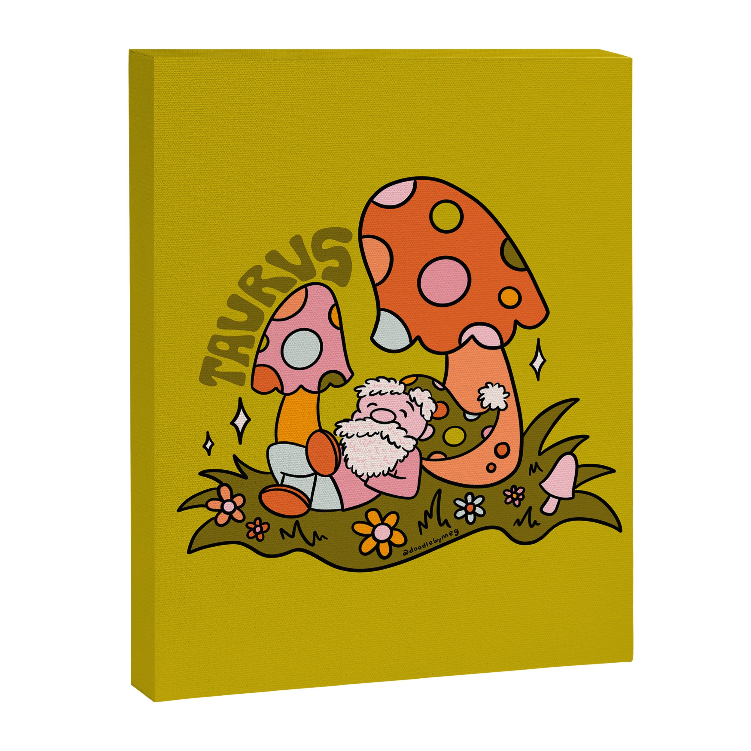 Taurus Gnome Canvas Print Gallery Image 8