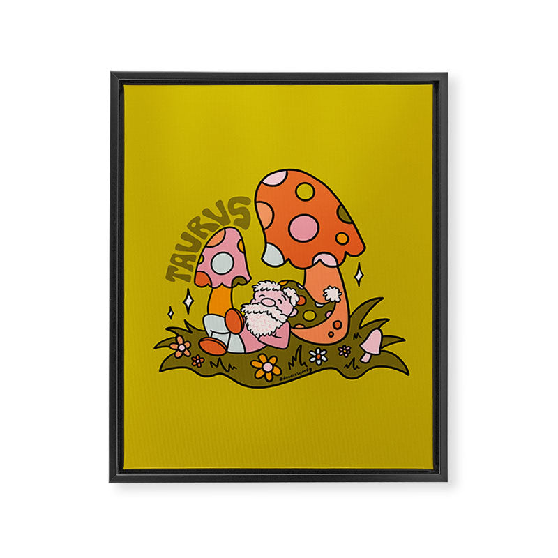 Taurus Gnome Framed Canvas Print Gallery Image 8