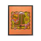 Taurus Groovy Boot Framed Canvas Print Gallery Image 8