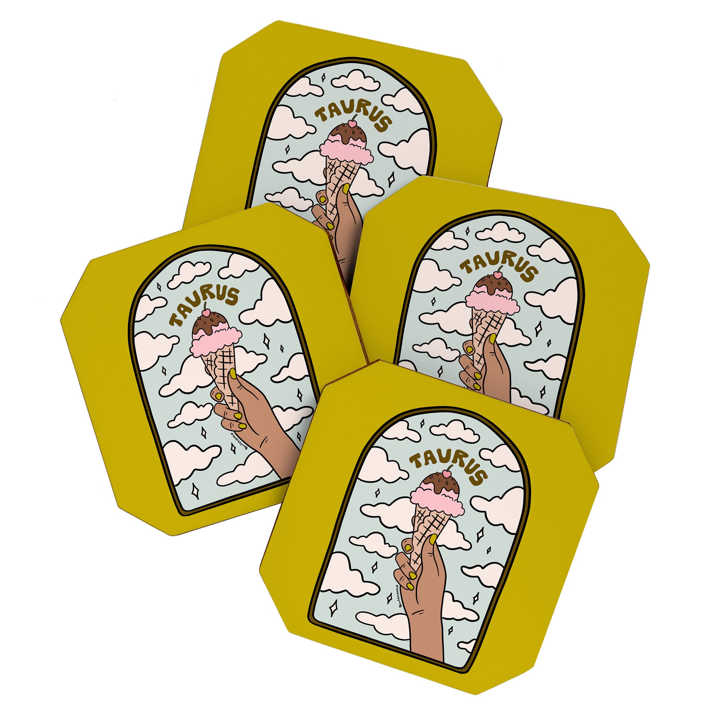 Taurus Ice cream Coaster Gallery Image 1