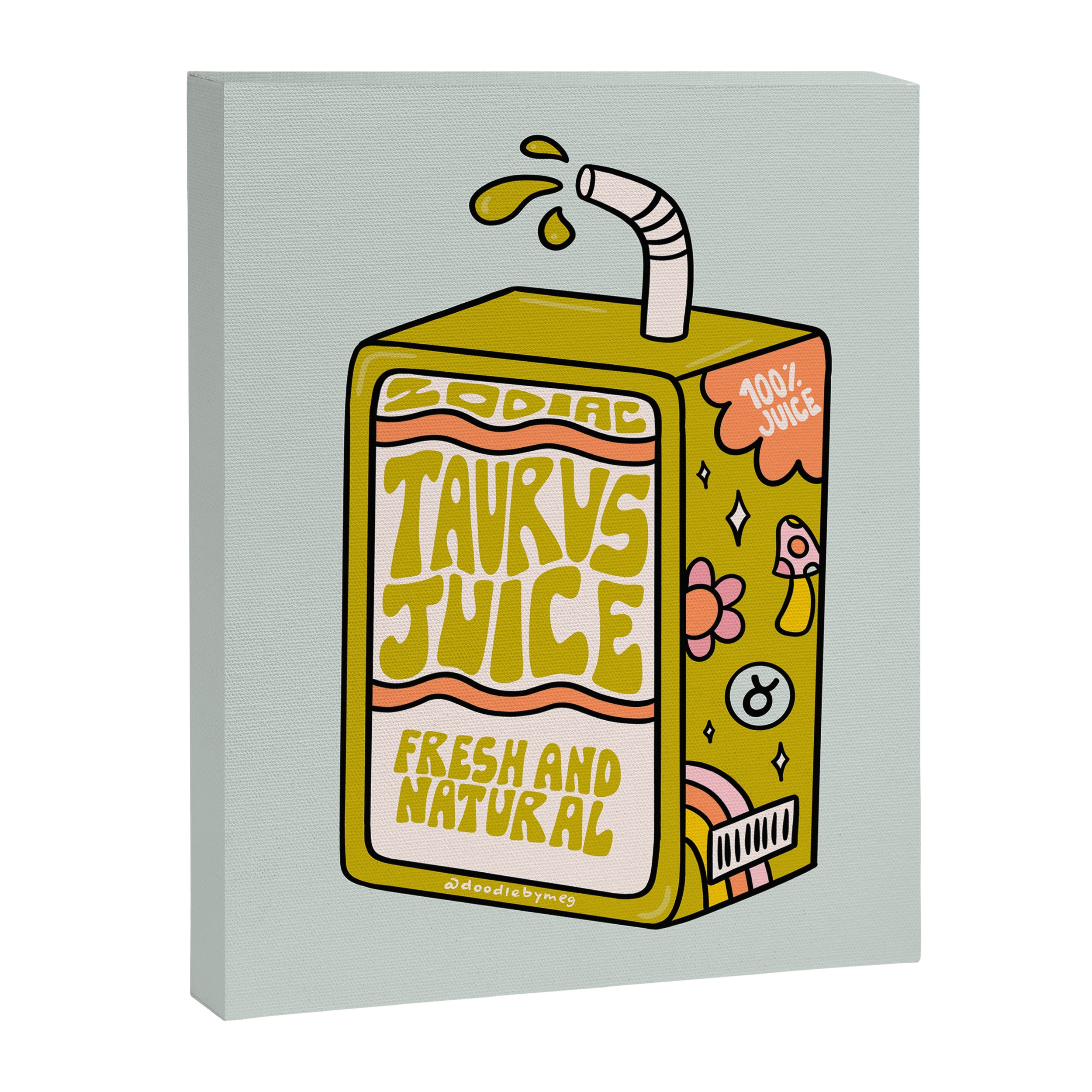 Taurus Juice Box Canvas Print Gallery Image 8