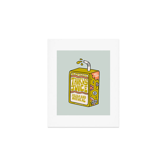 Taurus Juice Box Art Print Gallery Image 1