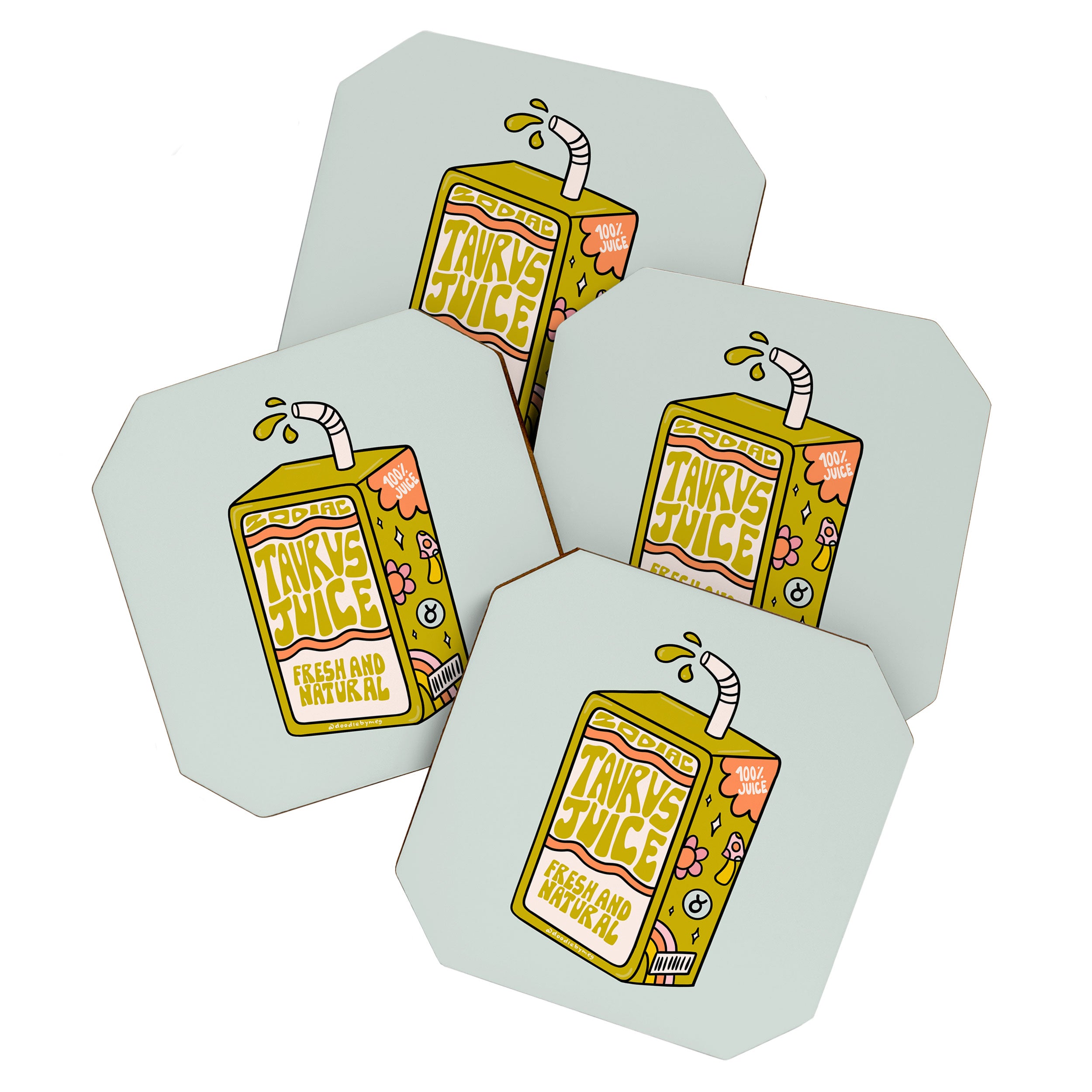 Taurus Juice Box Coaster Gallery Image 1