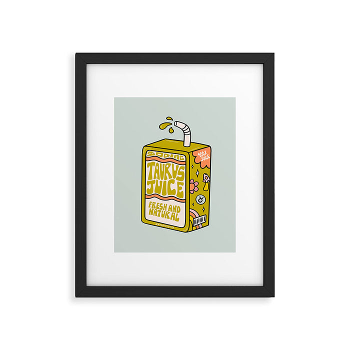 Taurus Juice Box Framed Art Print Gallery Image 1